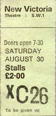 ticket stub