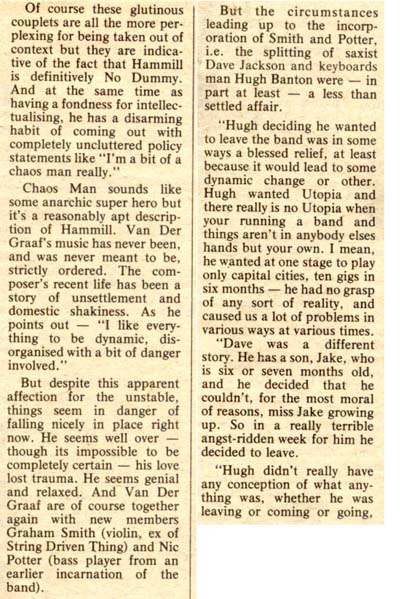 Chaos Man text