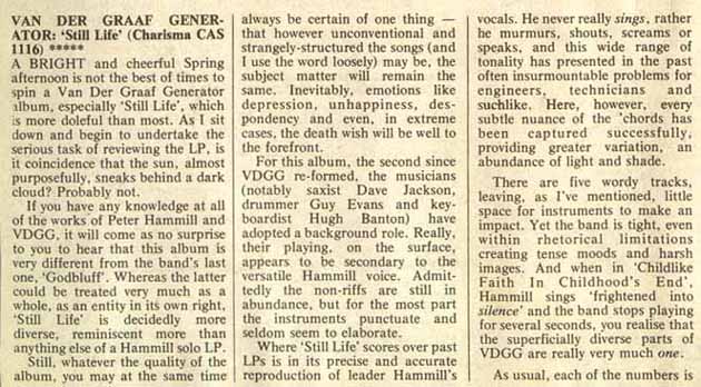 Still Life review